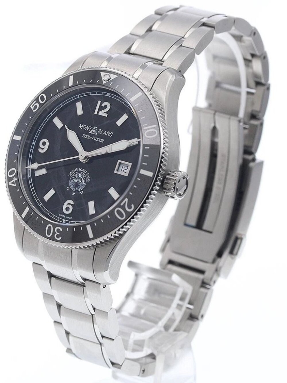 MONTBLANC Ice Sea Date Black Dial Automatic Men's Watch_944702